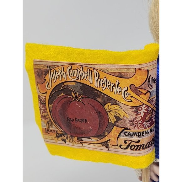 Campbell Soup Kids Doll George Washington With‎ Can 1994 Patricia Loveless - Picture 9 of 14